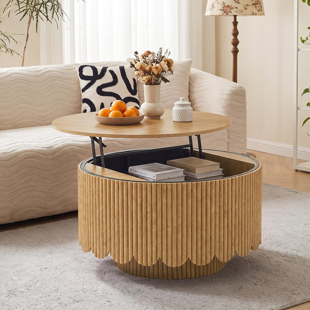 Lift Top Coffee Table with Storage D76261