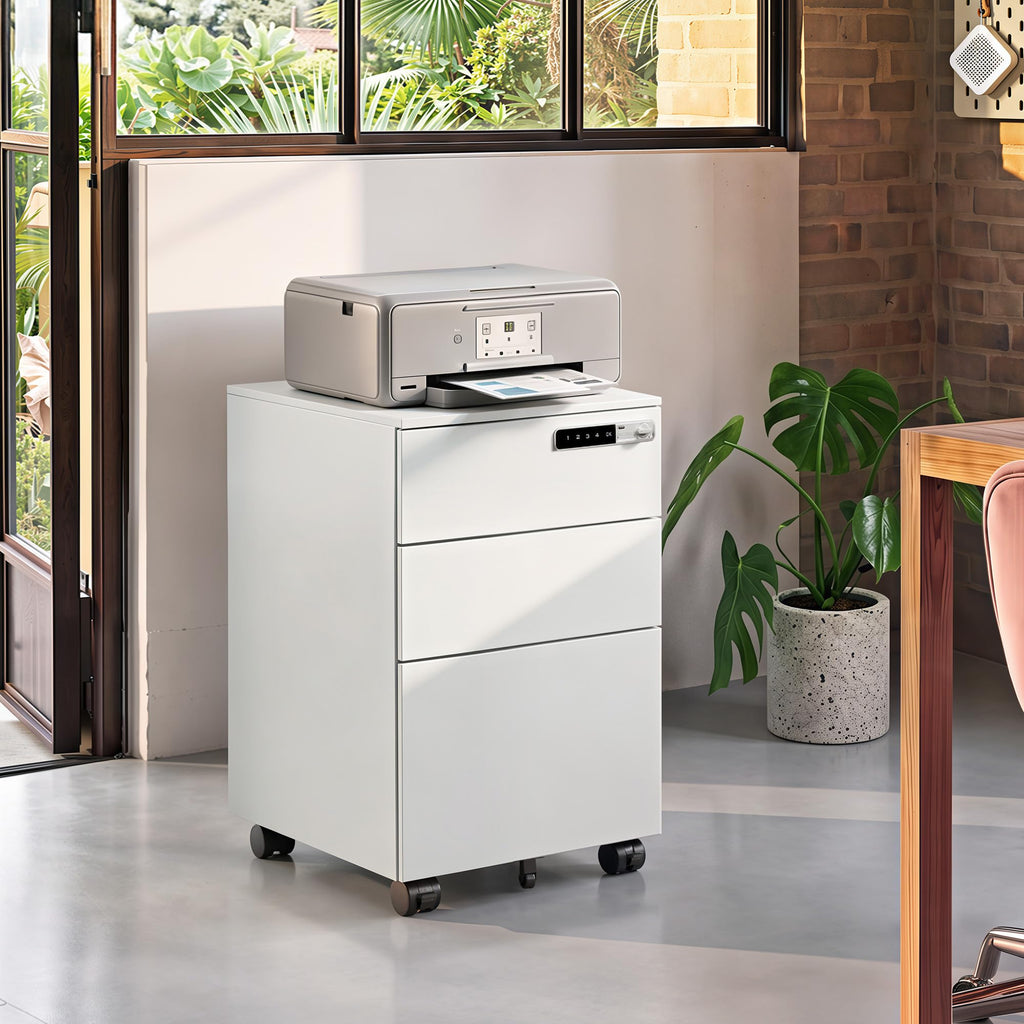 3 Drawer File Cabinet with Combination Lock Q353574
