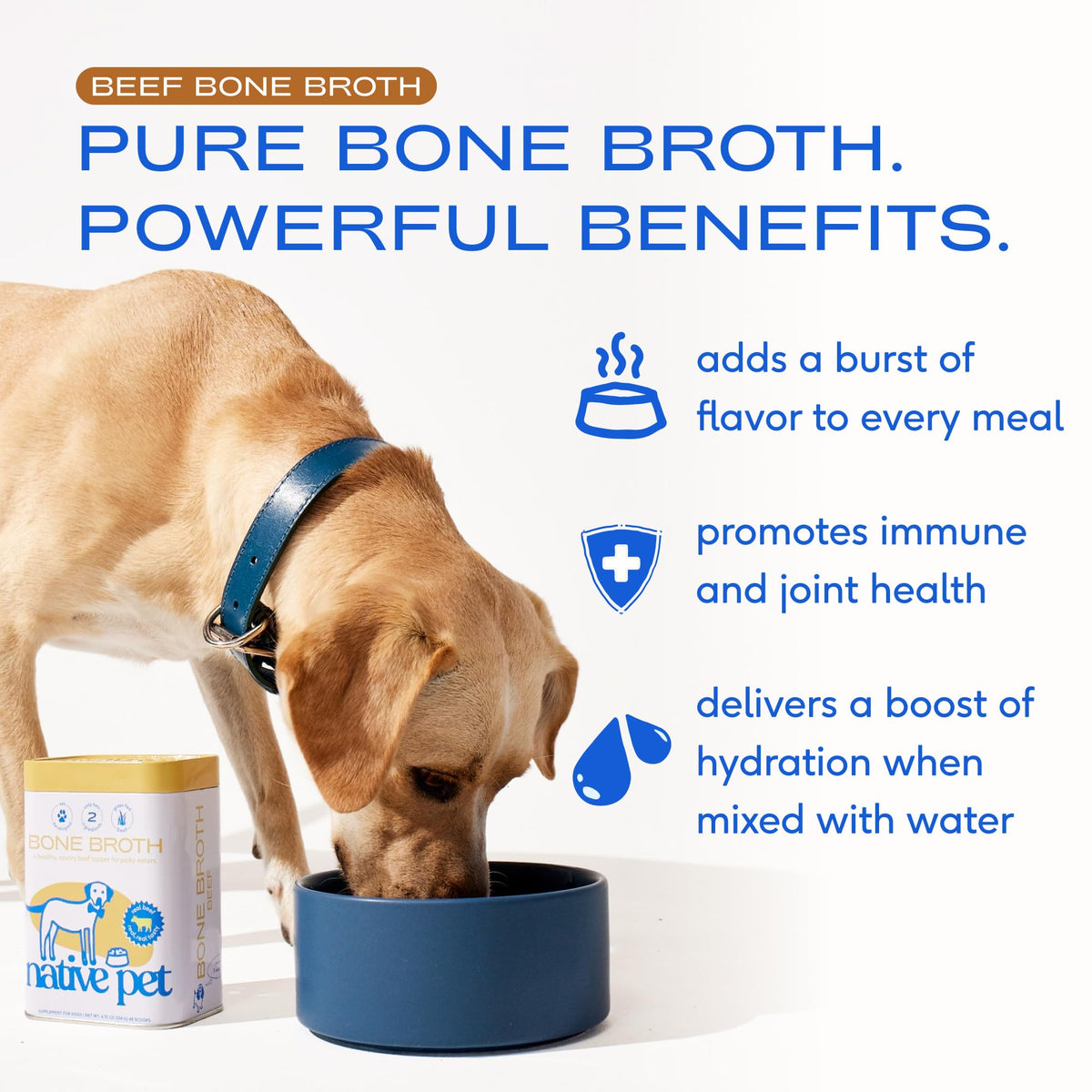 Beef Bone Broth Dog Food Topper L122