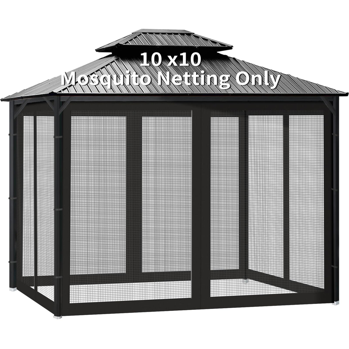 10' x 10' Pop Up Canopy Tent Replacement Mosquito Netting H803601