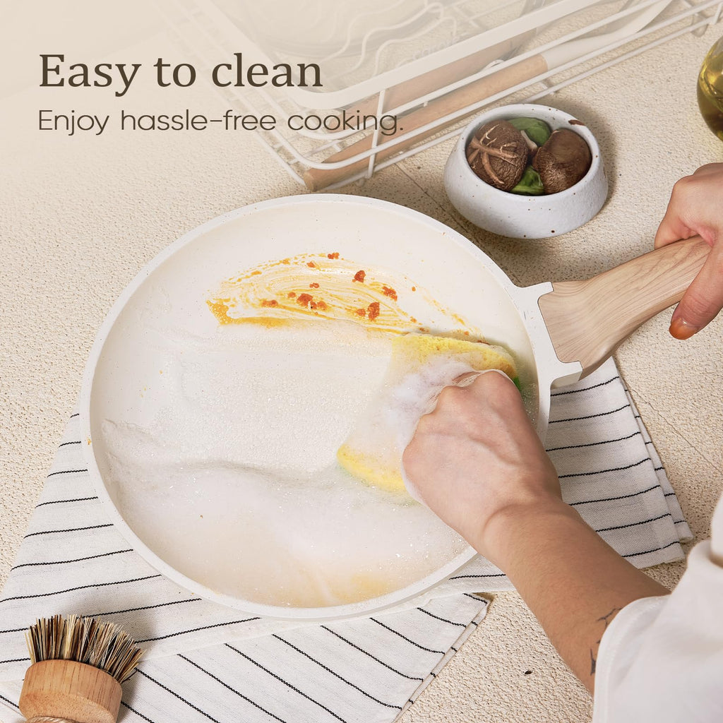 21 Pc Nonstick Cookware Set with Egg Pan O291