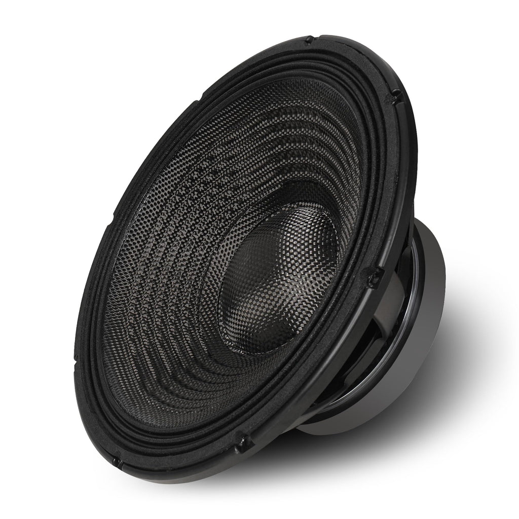 18" 1600W Cast Aluminum Frame Carbon Fiber Cone Woofer J9181