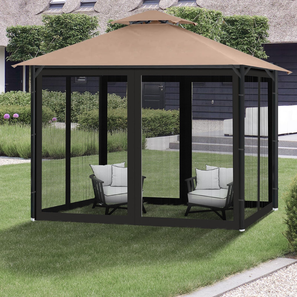 10' x 10' Pop Up Canopy Tent Replacement Mosquito Netting H803601