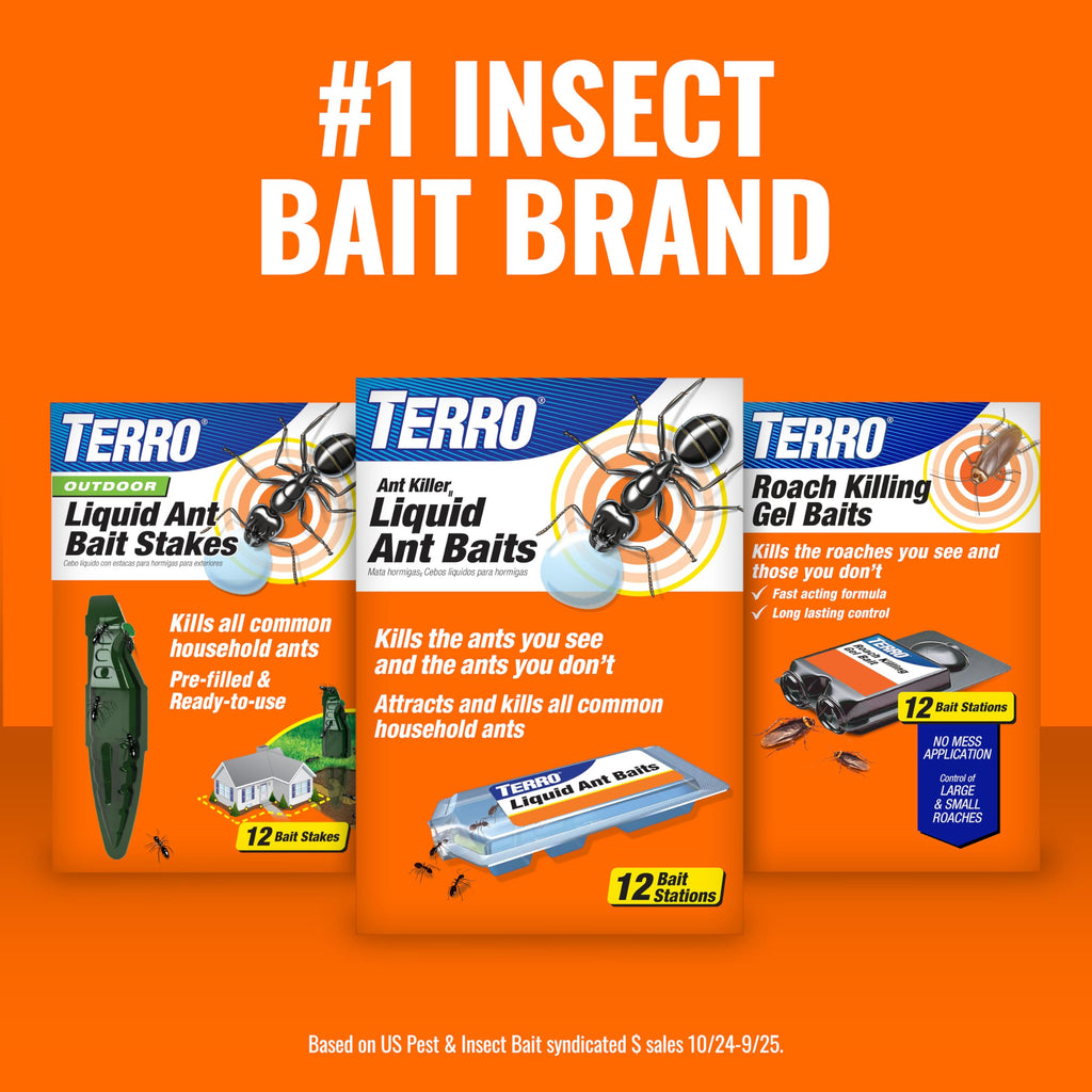 Liquid Ant Killer Bait Stations 12-Pack L9854