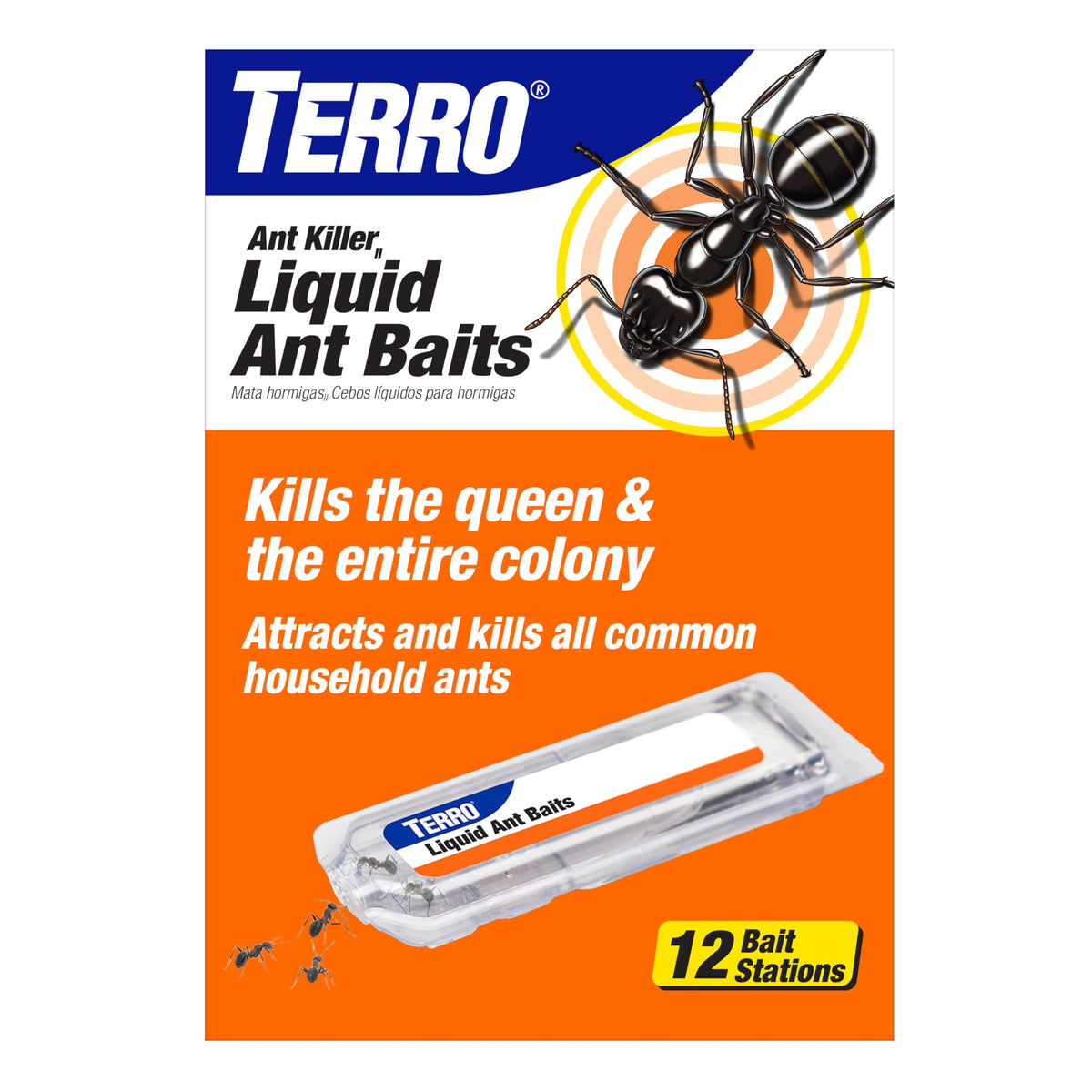 Liquid Ant Killer Bait Stations 12-Pack L9854