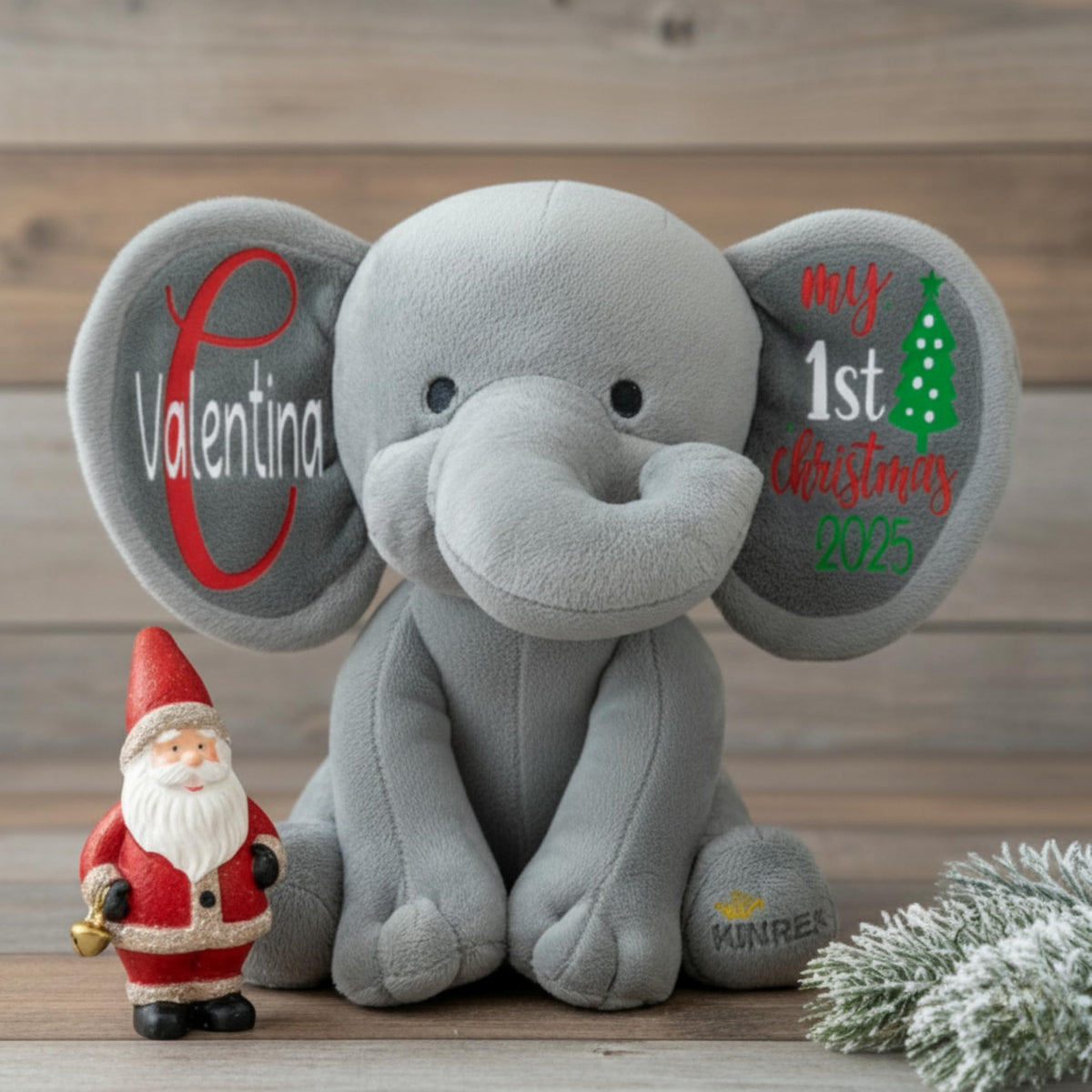 Gray 9" Plush Toy D357534