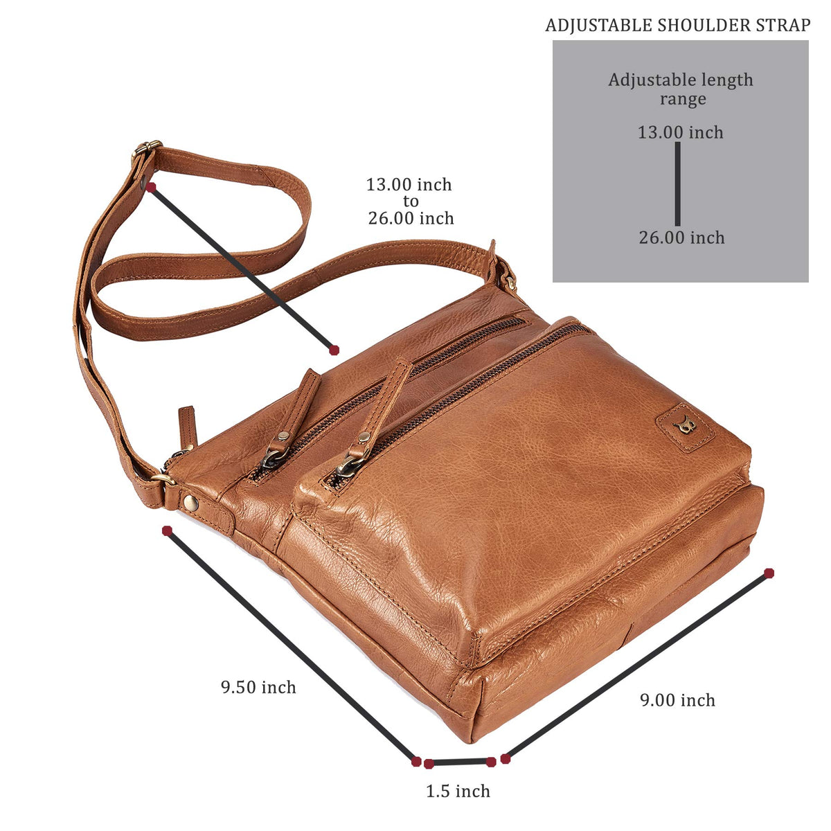 Small Leather Crossbody Bags A332