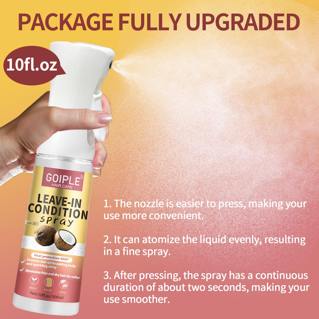 Leave In Conditioner & Heat Protectant Spray D370359