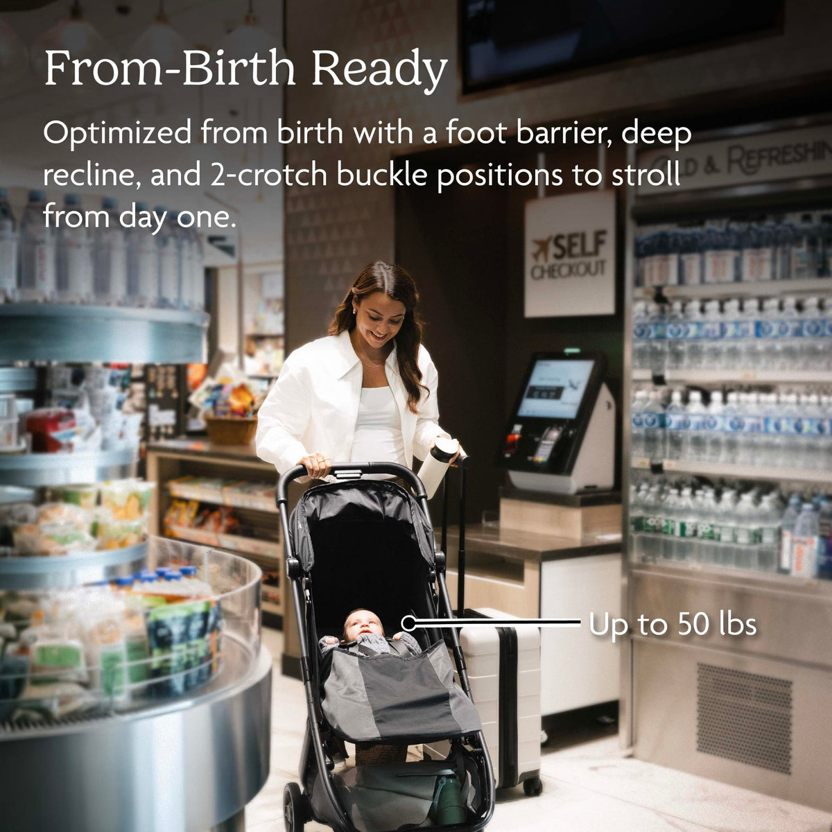 Lightweight Compact Travel Stroller D560952
