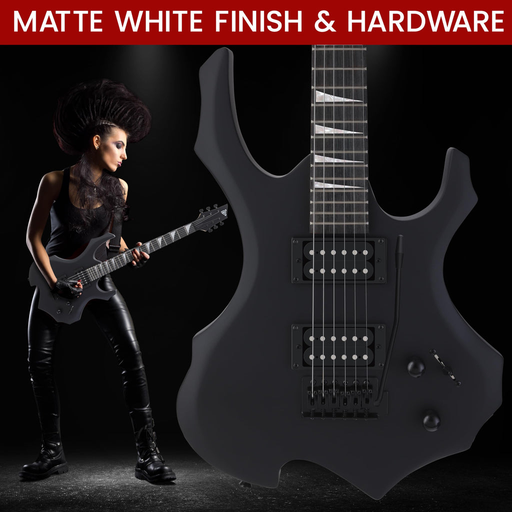 Black Electric Guitar with Amplifier Kit R72308