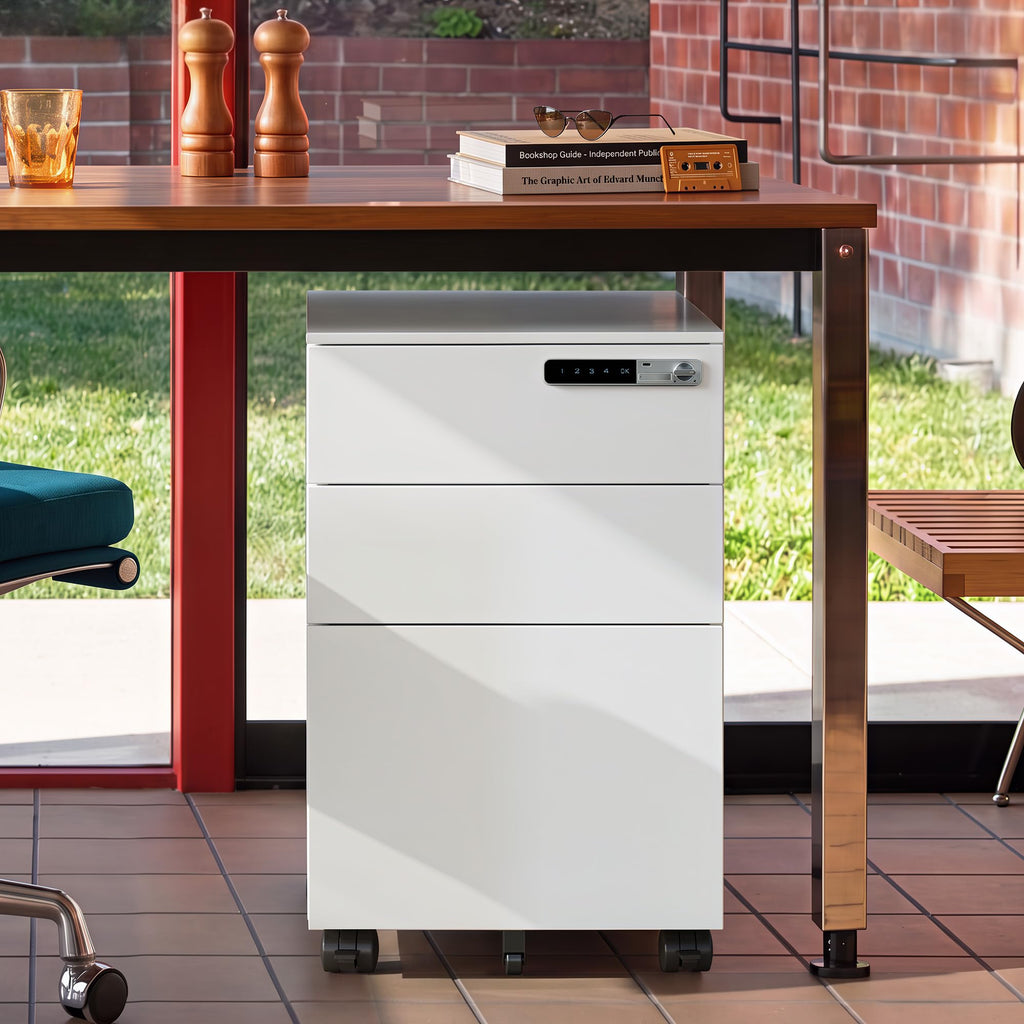 3 Drawer File Cabinet with Combination Lock Q353574