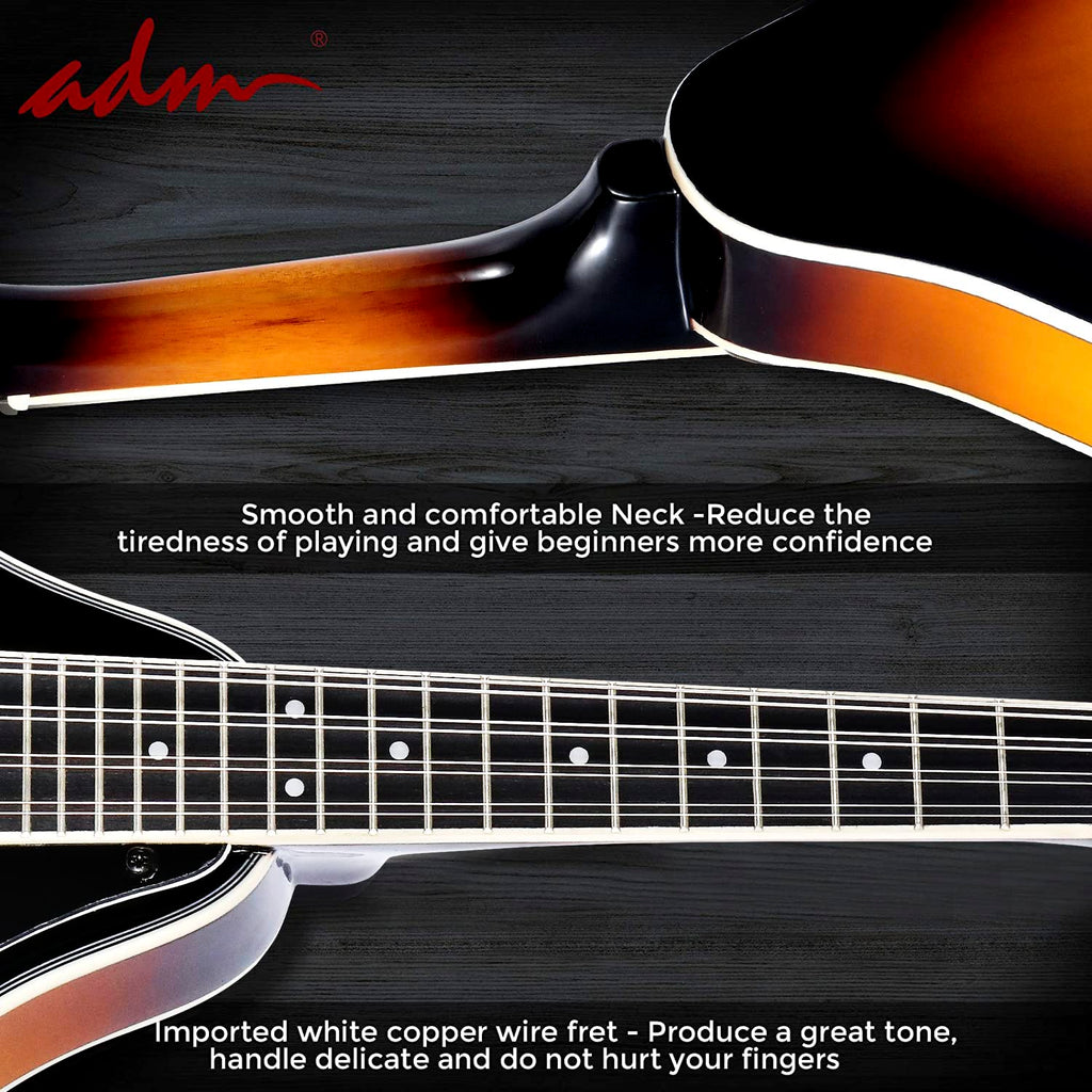 Wood A Style Mandolin Instrument Kit with Bag C939407
