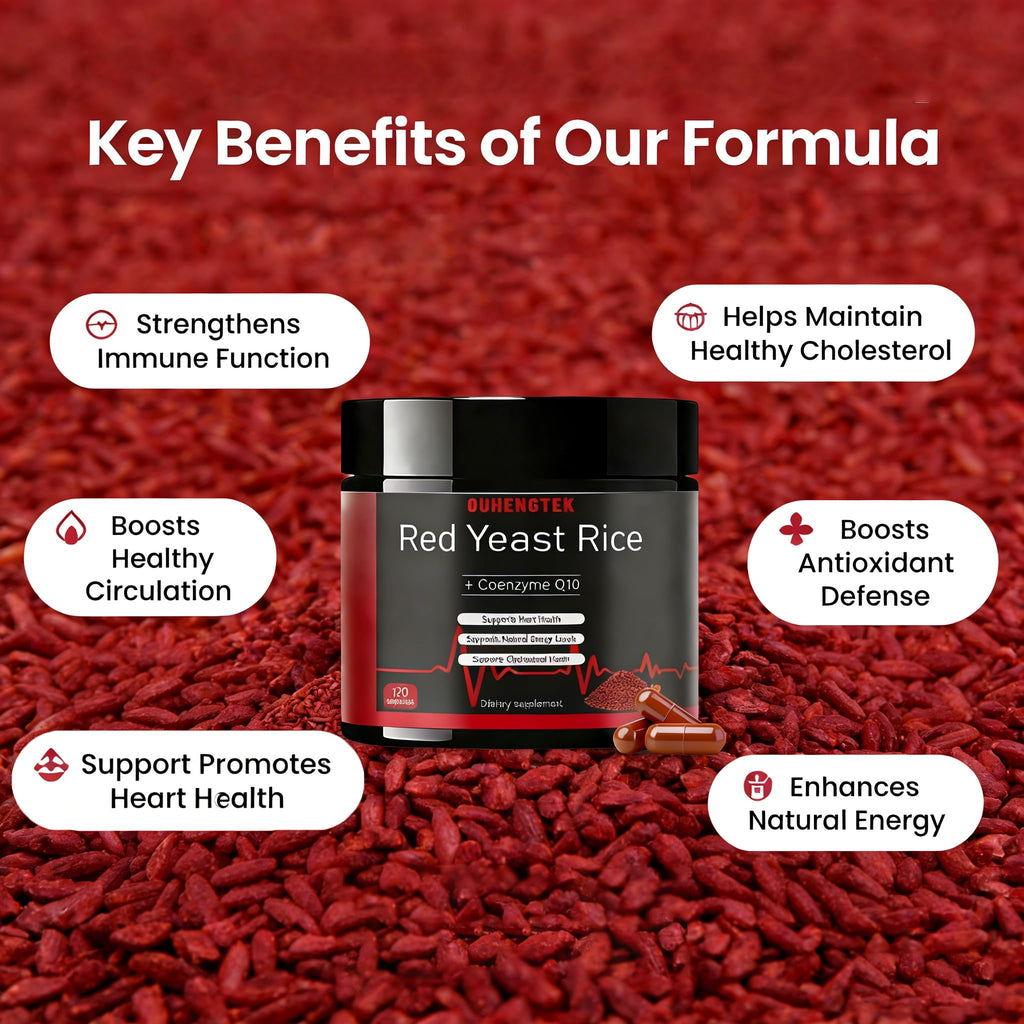 1200mg Red Yeast Rice 120 Capsules X9710