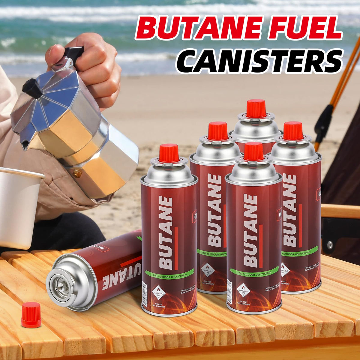Butane Fuel Canister 28 Pack M6842