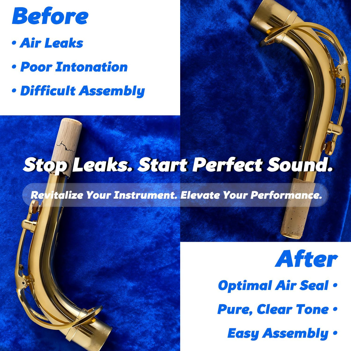 Alto Saxophone Cork Replacement Kit M229856