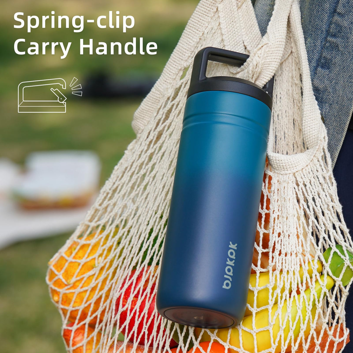20 oz Insulated Stainless Steel Water Bottle I44083