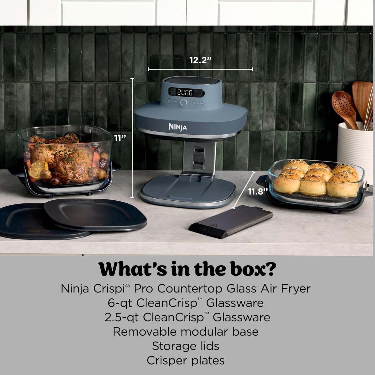 Glass Air Fryer 6-in-1 K940485