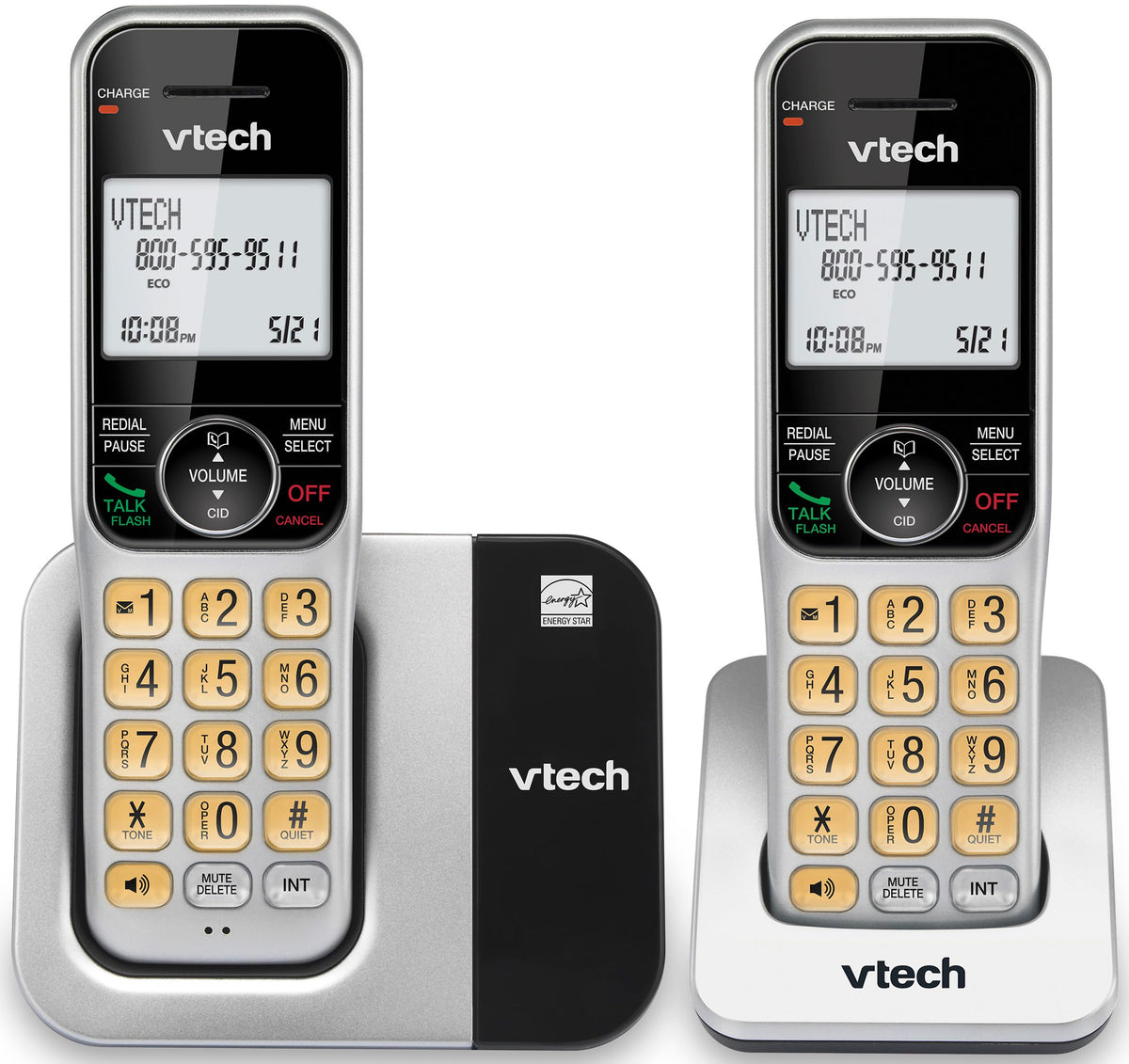 2-Handset Cordless Phone System with Call Block Q7291