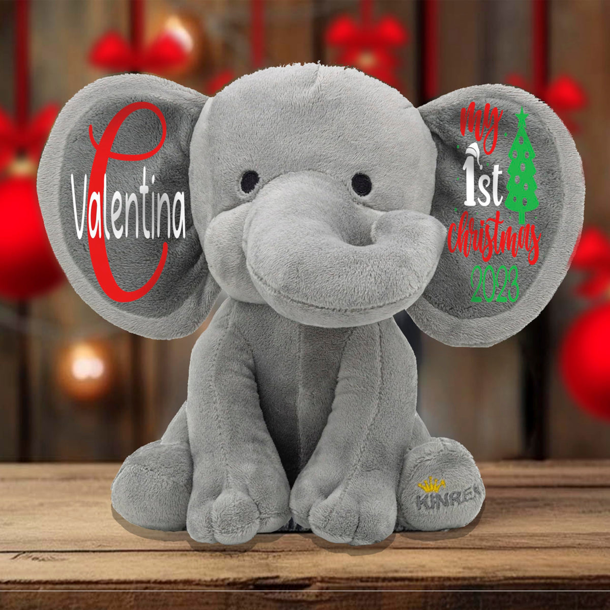 Gray 9" Plush Toy D357534