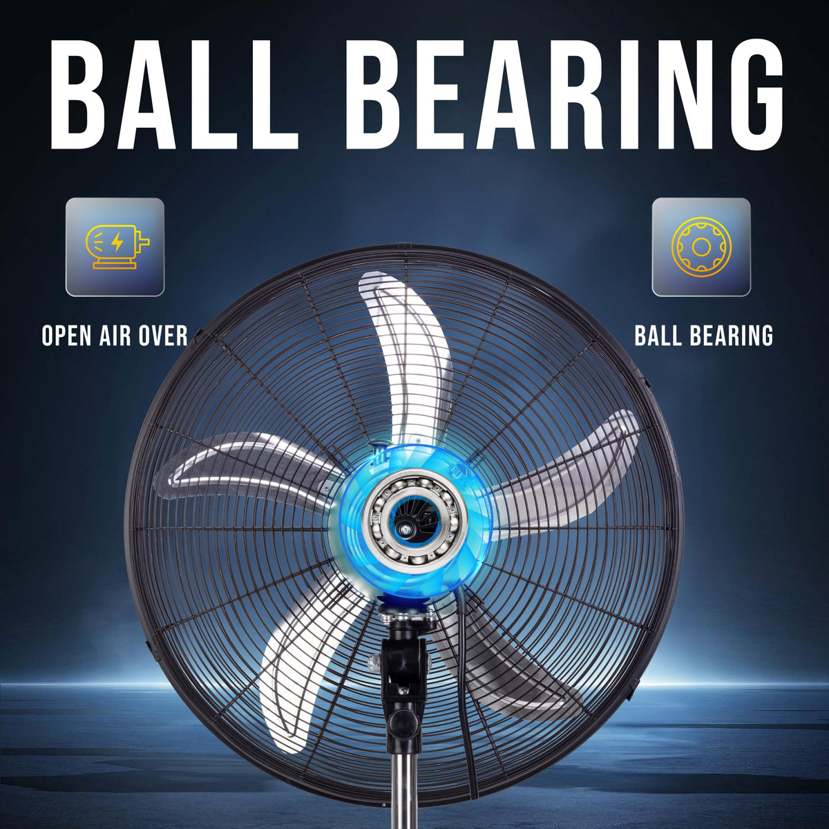 20” Oscillating Pedestal Fan, 3-Speed Y629551