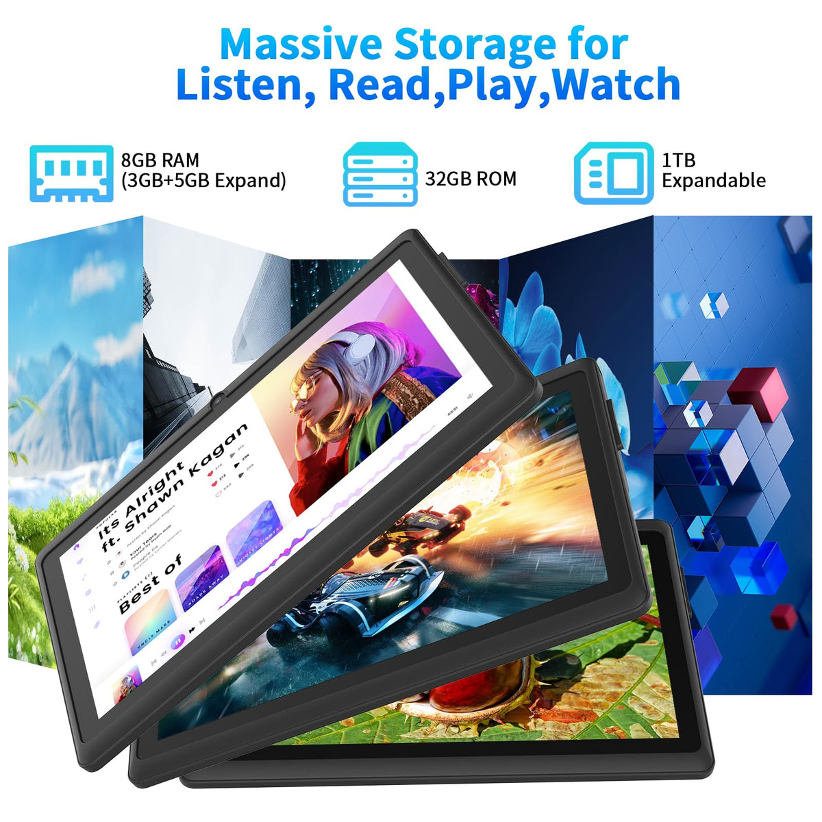 Android 15 Tablet 7 inch with Case L46203