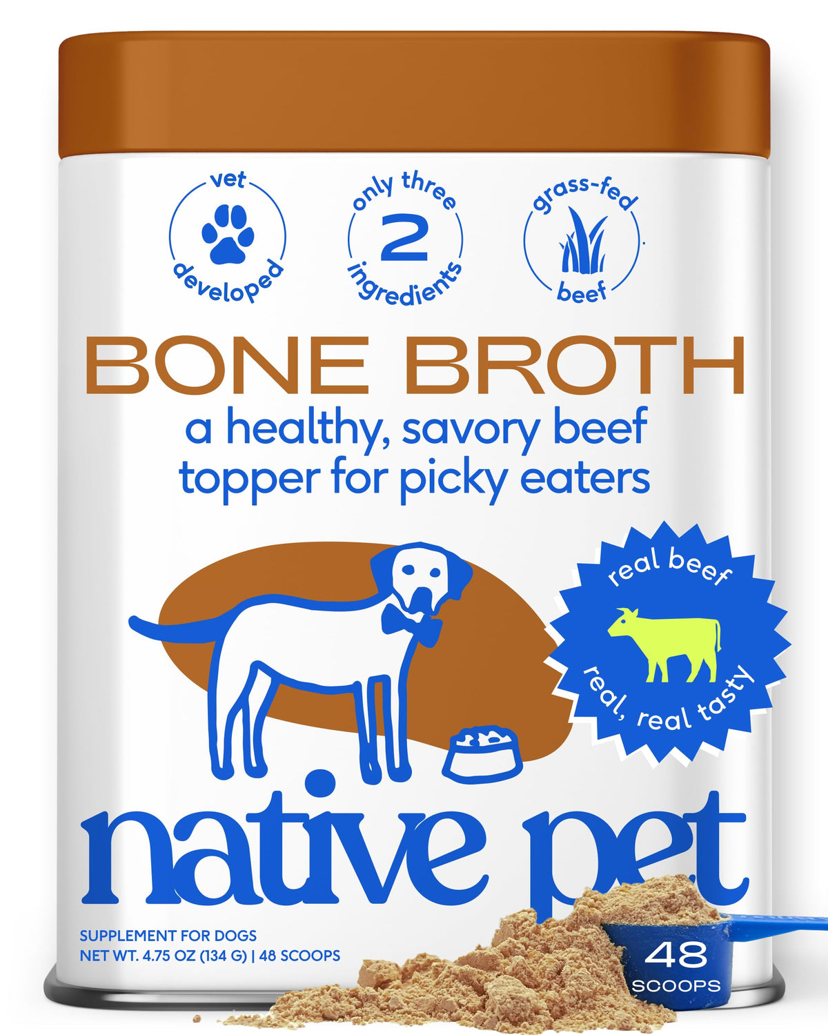 Beef Bone Broth Dog Food Topper L122