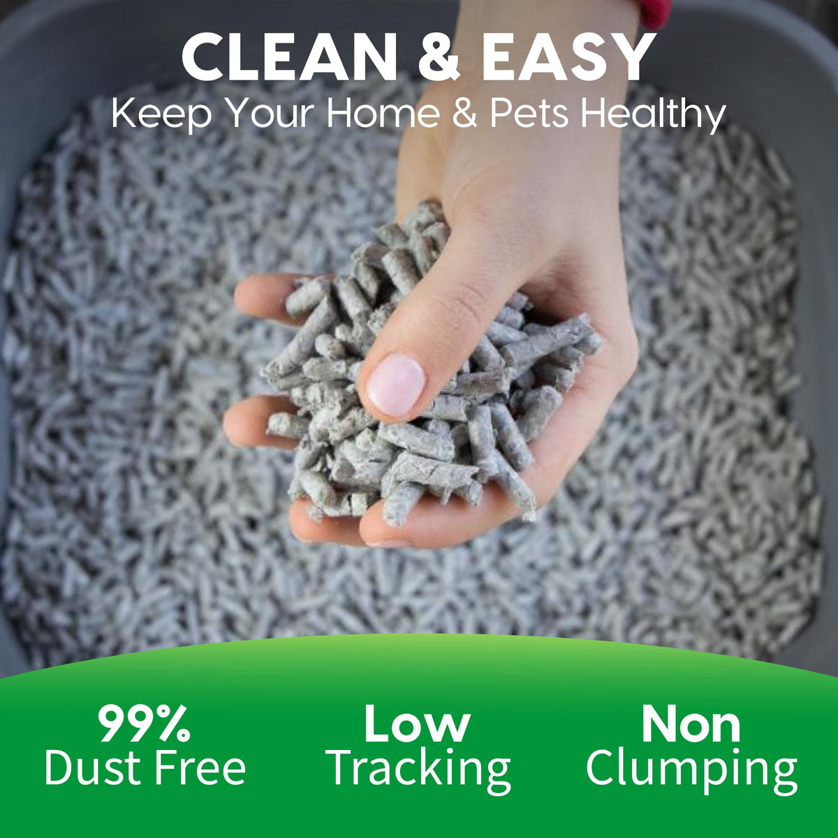 Recycled Paper Cat Litter, 12 Pound, Non-Clumping, Unscented L44629