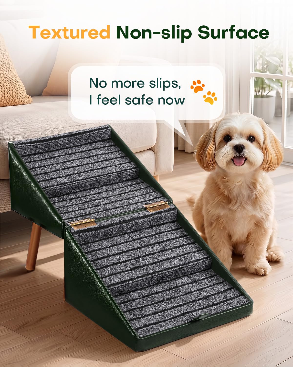 Foldable Dog Stairs and Ottoman M579774