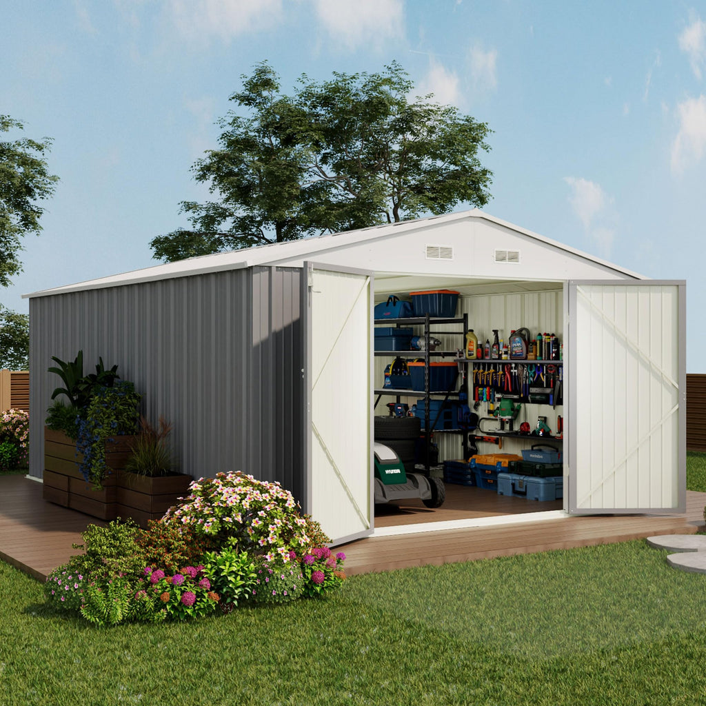 10x14 FT Outdoor Storage Shed J398