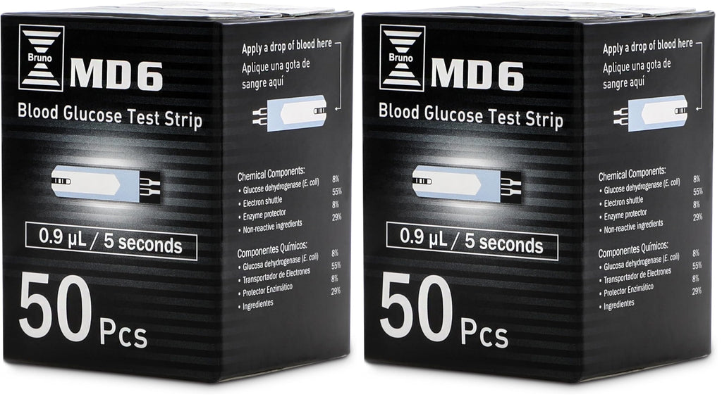 Blood Glucose Test Strips 50 Count Pack of 2 G621