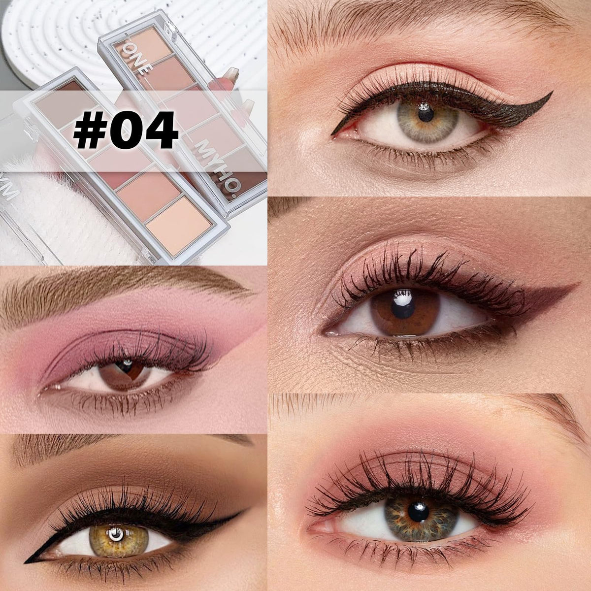 5 Colors Matte Eyeshadow Palette Z42010