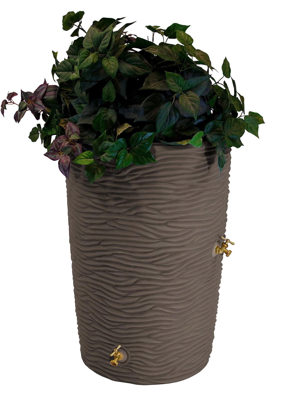 Faux Palm Rain Water Collection Barrel 50-Gallon K18912