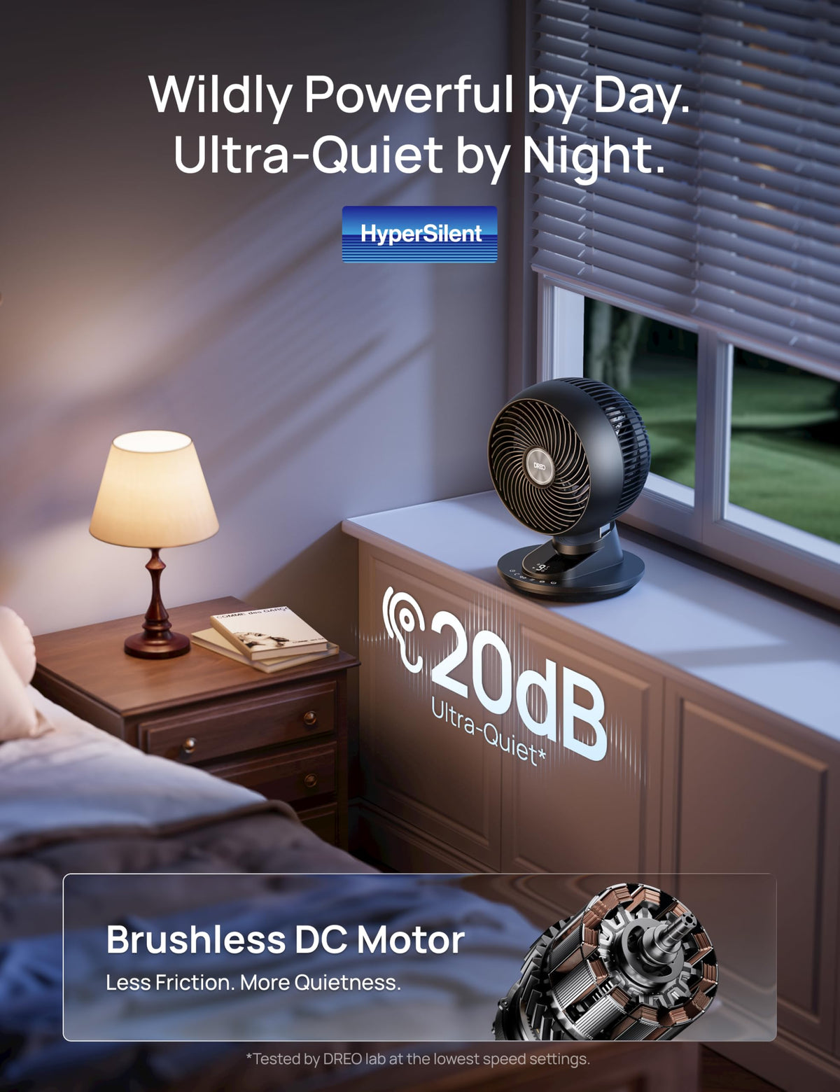 12 Inches 90° Oscillating Smart Desk Fan R21770