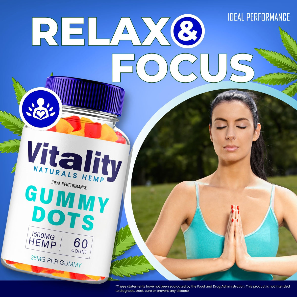 Hemp Gummies with Hemp Seeds Organic Extract 60 Gummies P647760