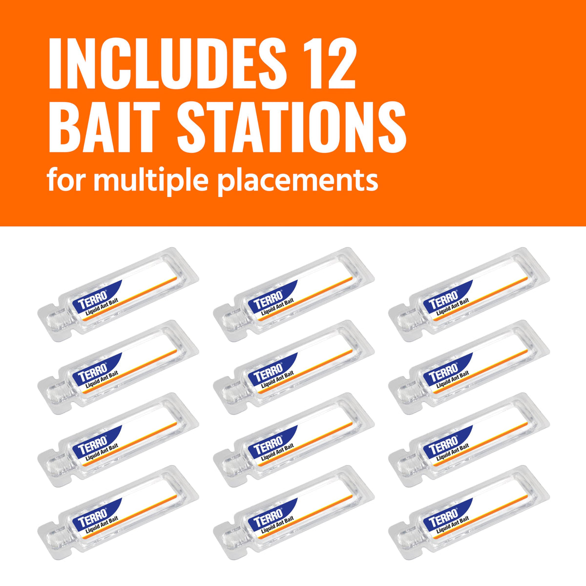 Liquid Ant Killer Bait Stations 12-Pack L9854