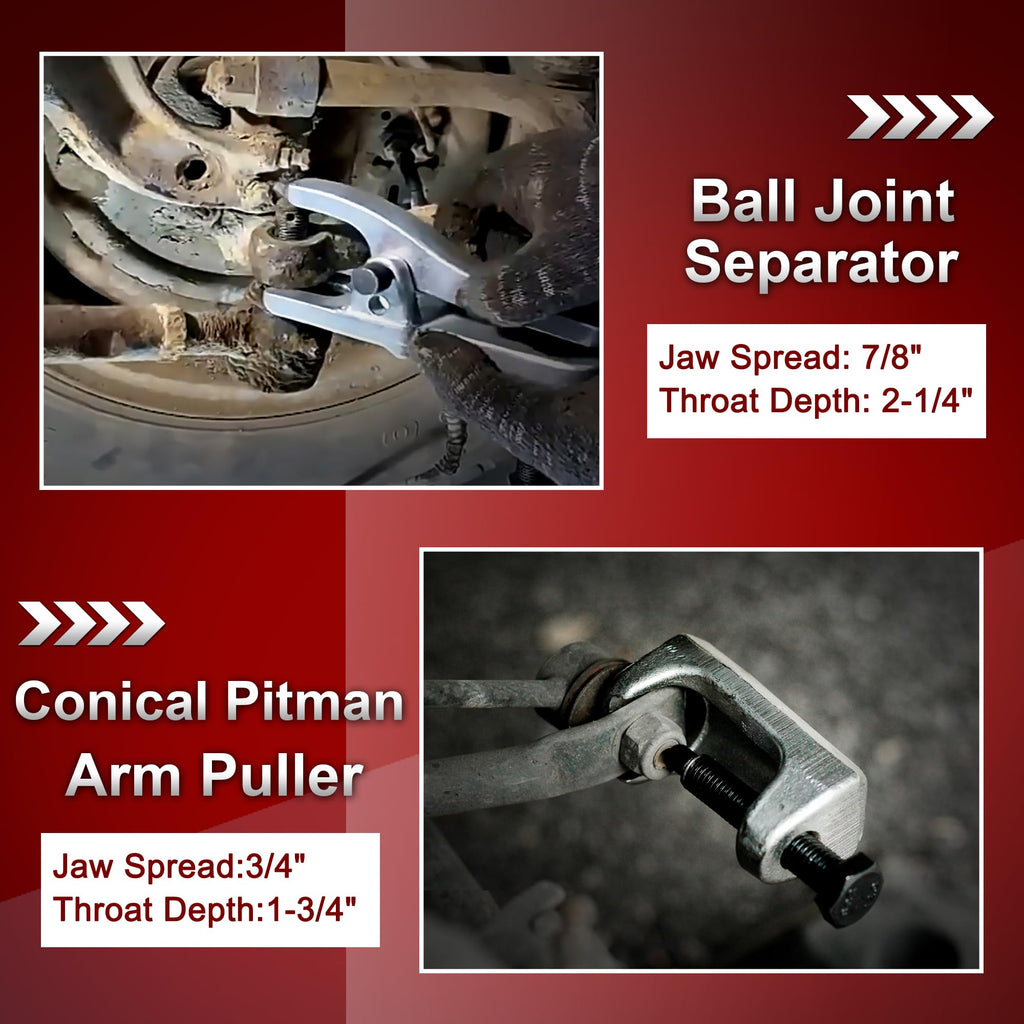 5pcs Alloy Steel Ball Joint Separator Kit T456440