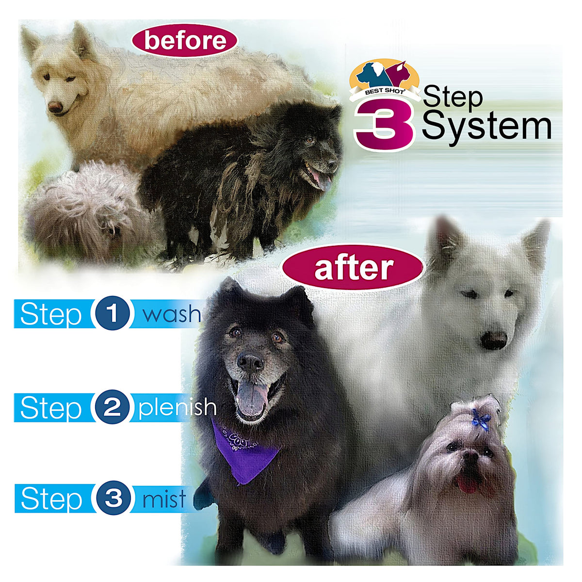 Soap-Free Quick-Rinsing Pet Shampoo 1 Gallon V318887