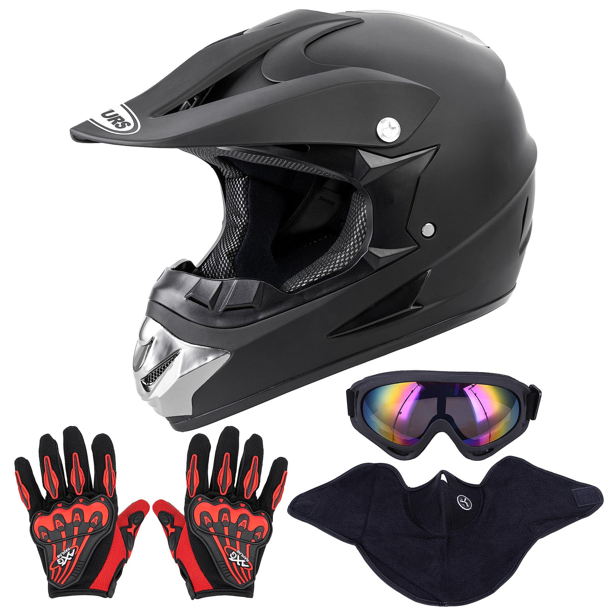 Full Face DOT Approved Adult Motocross Helmet W230
