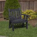 Pressure Treated Outdoor Bench with Cup Holders U527